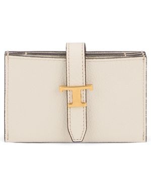 Tod's Leather Wallet Calfskin & Purses - Multicolor