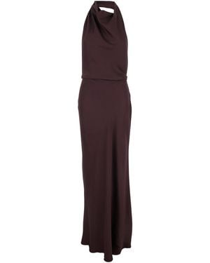 Jonathan Simkhai Long Dress Reanon - Purple