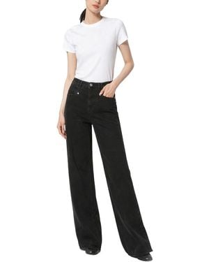 Isabel Marant Wide-Leg Trousers Lemony - White