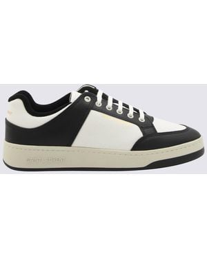 Saint Laurent And Leather Sl/61 Trainers - Black