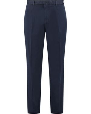 THE (Alphabet) Chino Pants Arechi Cotton Chinos - Blue