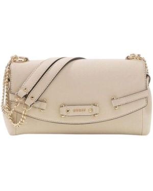Guess Crossbody Bag Polyurethane Crossbody-Bags - Natural