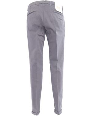 BRIGLIA Trousers Cotone Modal Elastan - Grey