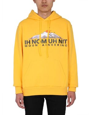 ih nom uh nit Hoodie - Yellow