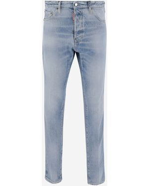 DSquared² Cool Guy Cotton Jeans - Blue