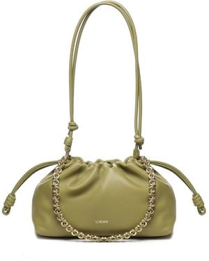 Loewe Flamenco Purse Medium - Green