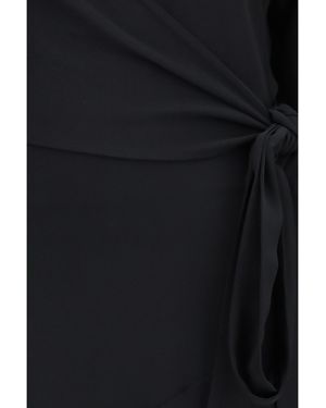 Francesco Murano Chemisier Dress Acetate; Silk - Black