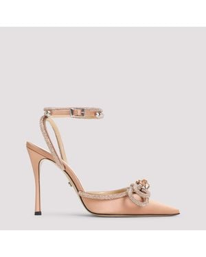 Mach &amp; Mach Double Bow Pumps - Pink