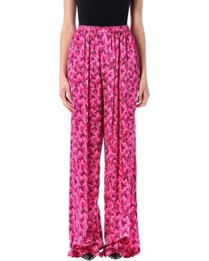 Balenciaga Pyjama Trousers - Pink