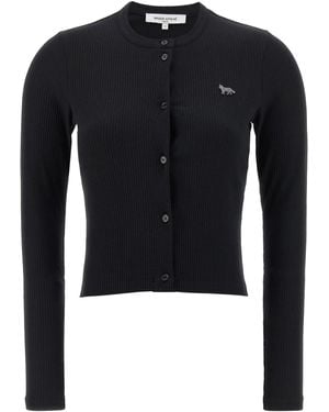 Maison Kitsuné Baby Fox Cardigan - Blue