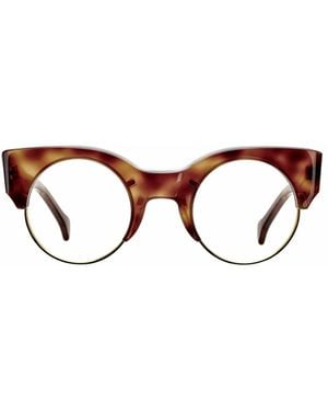 Saturnino 69 Meta Earth Sunglasses - Brown