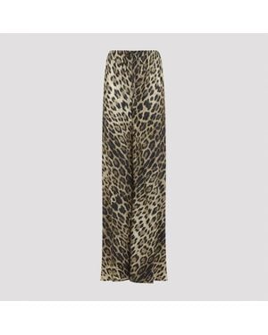 Roberto Cavalli Jaguar Trousers - Green