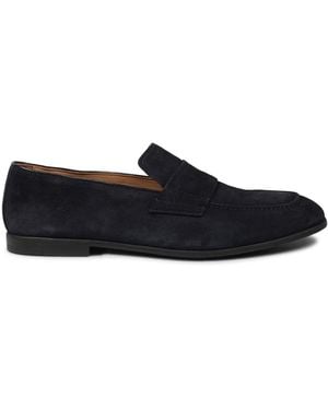 MILLE 885 Loafers Calf Suede Leather - Black
