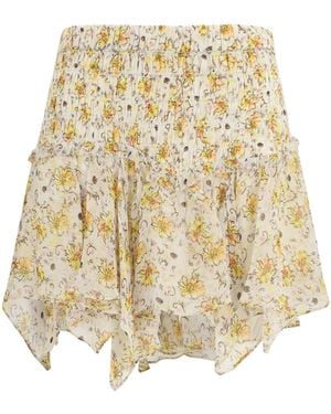 Isabel Marant Fiala Skirt Viscose - Natural