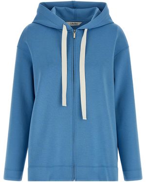 Max Mara Cotton Hoodie Clothing - Blue