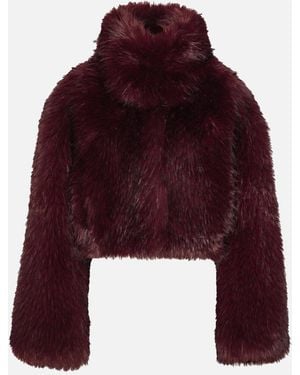 ROTATE BIRGER CHRISTENSEN Faux Fur - Red