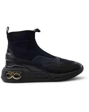 Ferragamo Ferragamo Cosma Gancini Sock Sneakers - Blue
