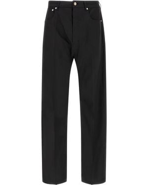 Rick Owens Wool Jeans Denim Clothing - Black