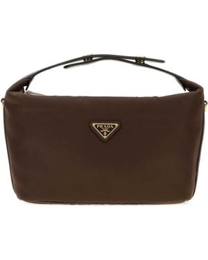 Prada Prada Chérie Shoulder Bag - Brown