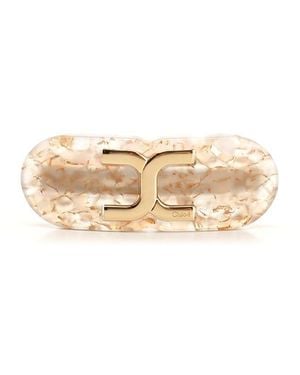 Chloé Hair Clip - Natural