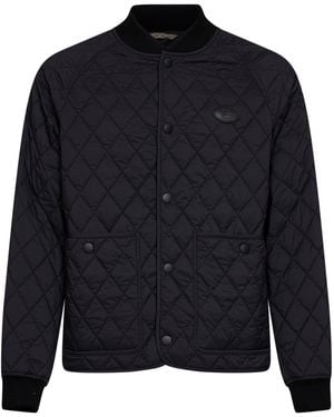 Burberry Quilted Nylon Jacket - Blue
