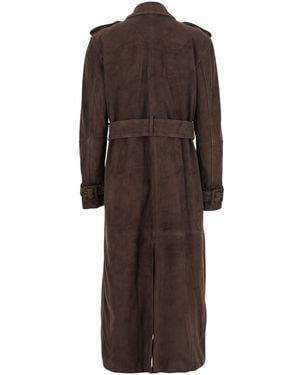 Arma Benedict Goat Suede Sturdy - Brown