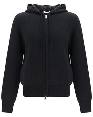 Fendi Cashmere Hoodie Clothing - Black