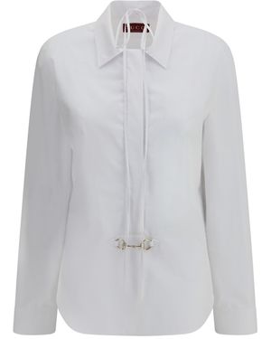 Gucci Horsebit Shirt - White