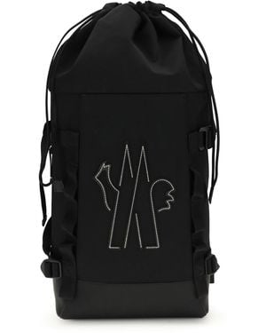 Moncler Water Repellent Backpack - Black