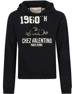 Valentino Jersey Felpa Chez - Black