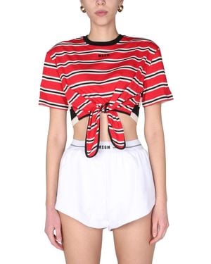MSGM Cropped T-shirt - Multicolor