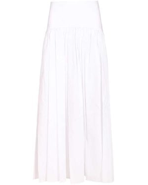 STAUD Procida" Skirt - White