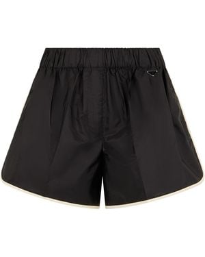 Prada Shorts Re-Nylon Polyamide (Nylon) - Black