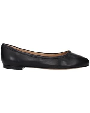 Chloé Leather Ballet Flats - Black