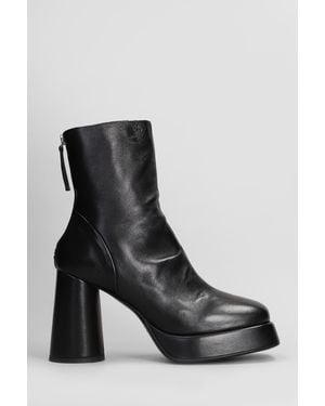 Halmanera Baron High Heels Boots - Black