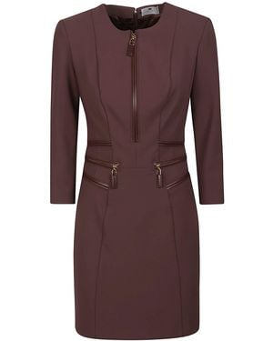 Elisabetta Franchi Dress - Purple