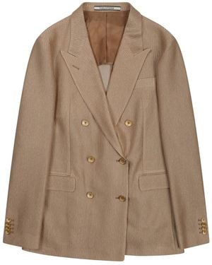 Tagliatore Giacca Parigi Doppiopetto - Brown