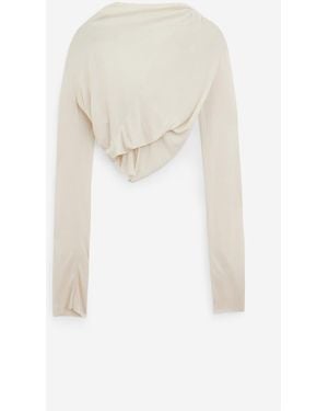 Rick Owens Jade Ls Longsleeve - White