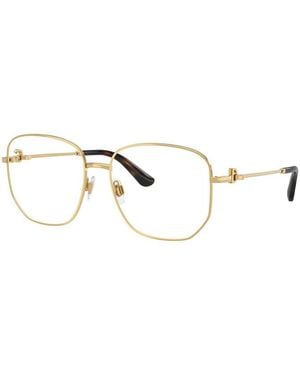 Dolce & Gabbana Frame And Lens Eyeglasses - Metallic