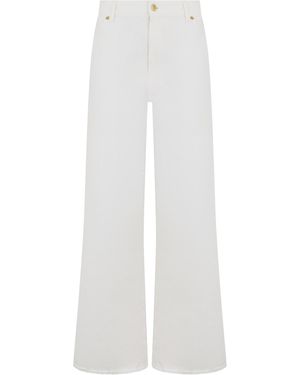 DARKPARK Wide-Leg Jeans Cotton - White