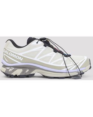 Salomon Xt-6 Gtx Trainers Synthetic Textile - Black