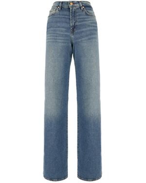7 For All Mankind Denim Lotta Jeans - Blue