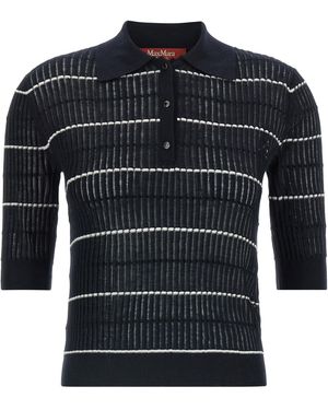 Max Mara 'Mstgallo' Polo Shirt - Black