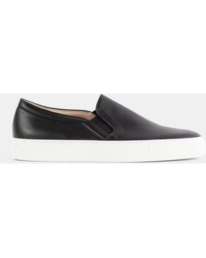 Brightway Nappa Slip-On With Sole Trainer - Black
