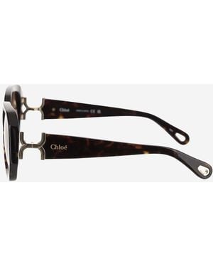 Chloé Tortoiseshell Sunglasses Recycled Acetate - Brown