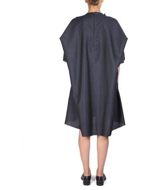 Maison Margiela Mohair Dress Wool - Blue