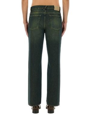Our Legacy Straight Leg Jeans Cotton - Green