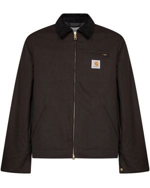Carhartt Tobacco Detroit Jacket (Winter) Jacket - Black