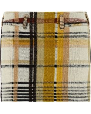 Missoni Caperdoni Skirt Wool Cotton Viscose - Metallic