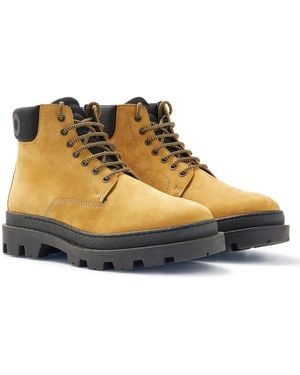 BOSS Graham Halb Boots Shoes - Yellow